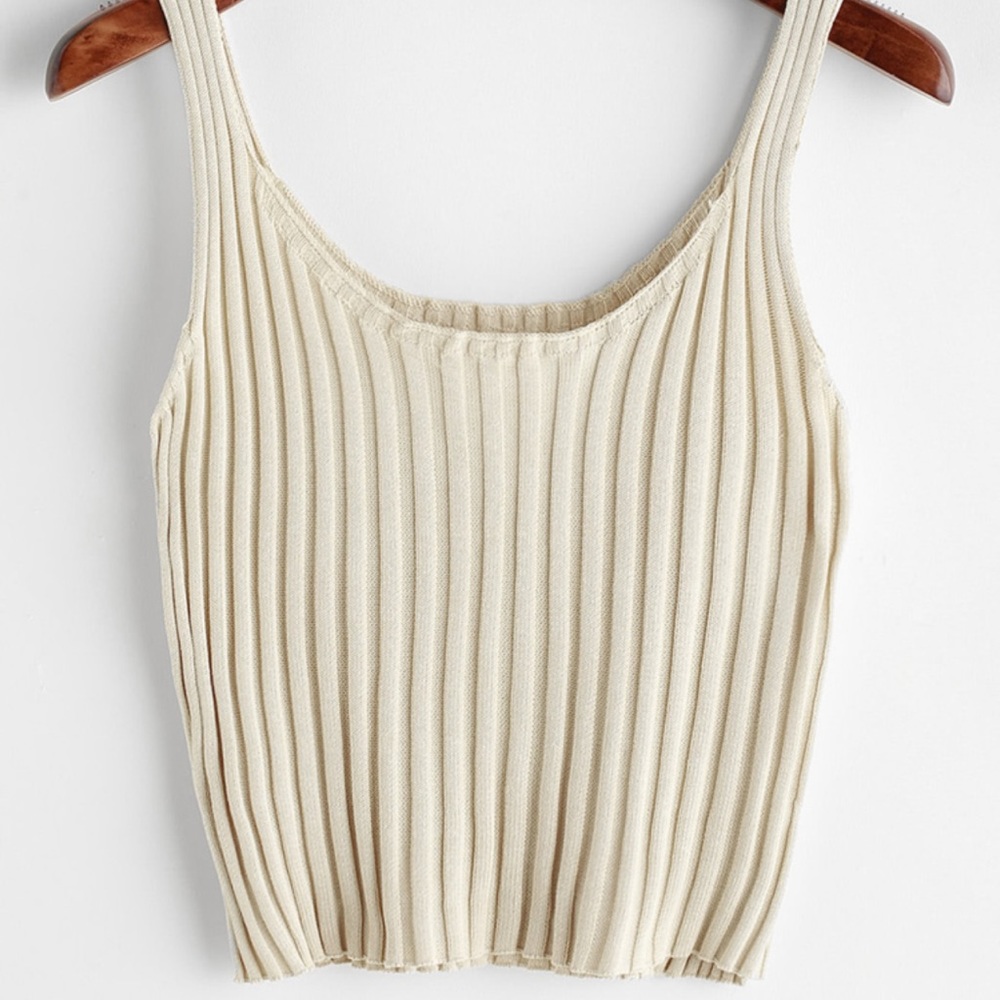 Blanc + Rosé | Tory Ribbed Cami